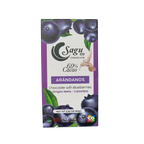 Chocolate Premium 60% de cacao con arándanos 80g