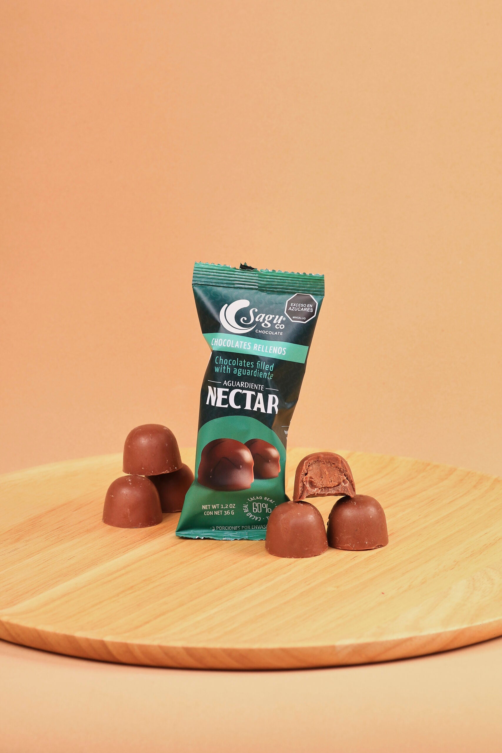 Bombones de Aguardiente Néctar 36g