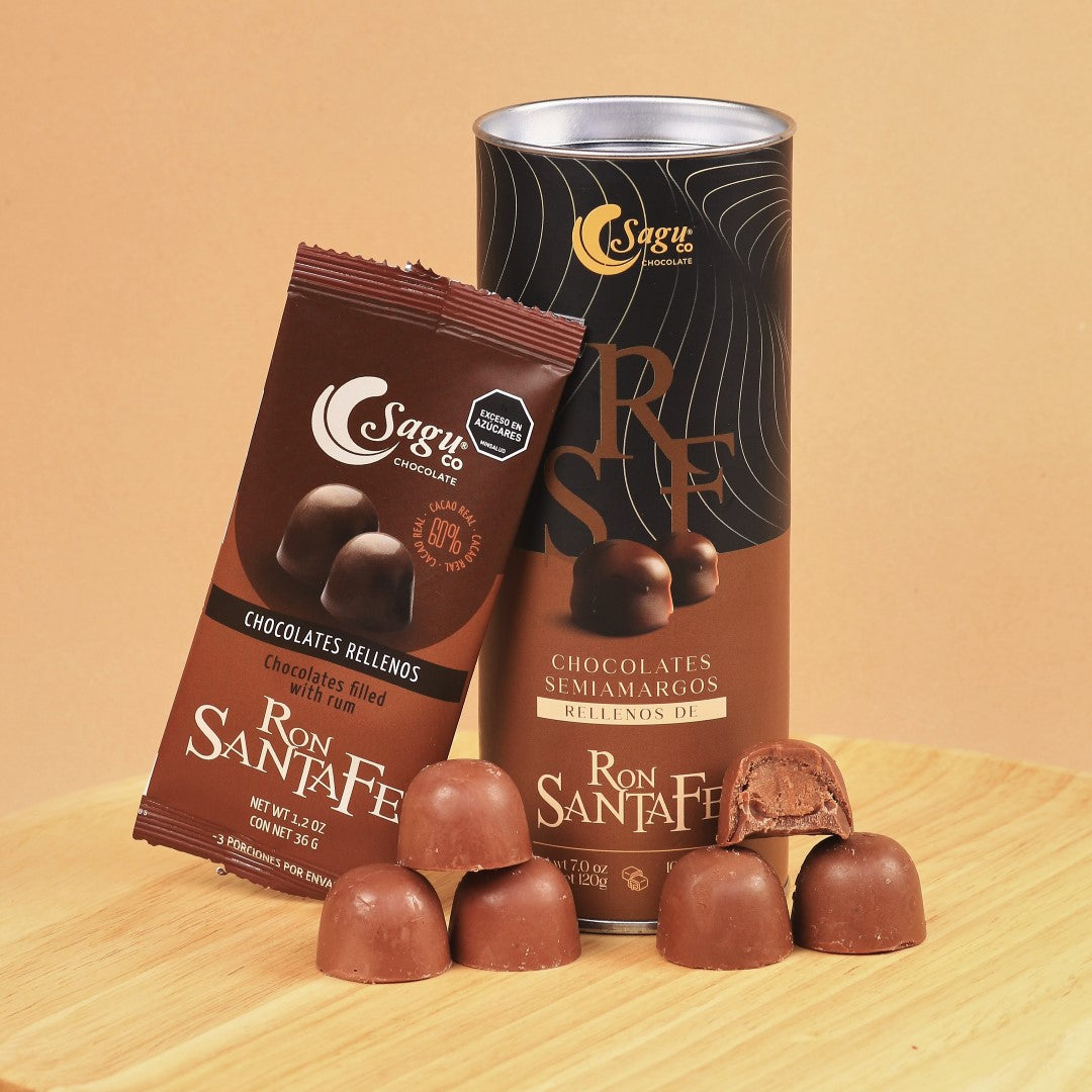 Bombones de Ron Santa Fé 120g