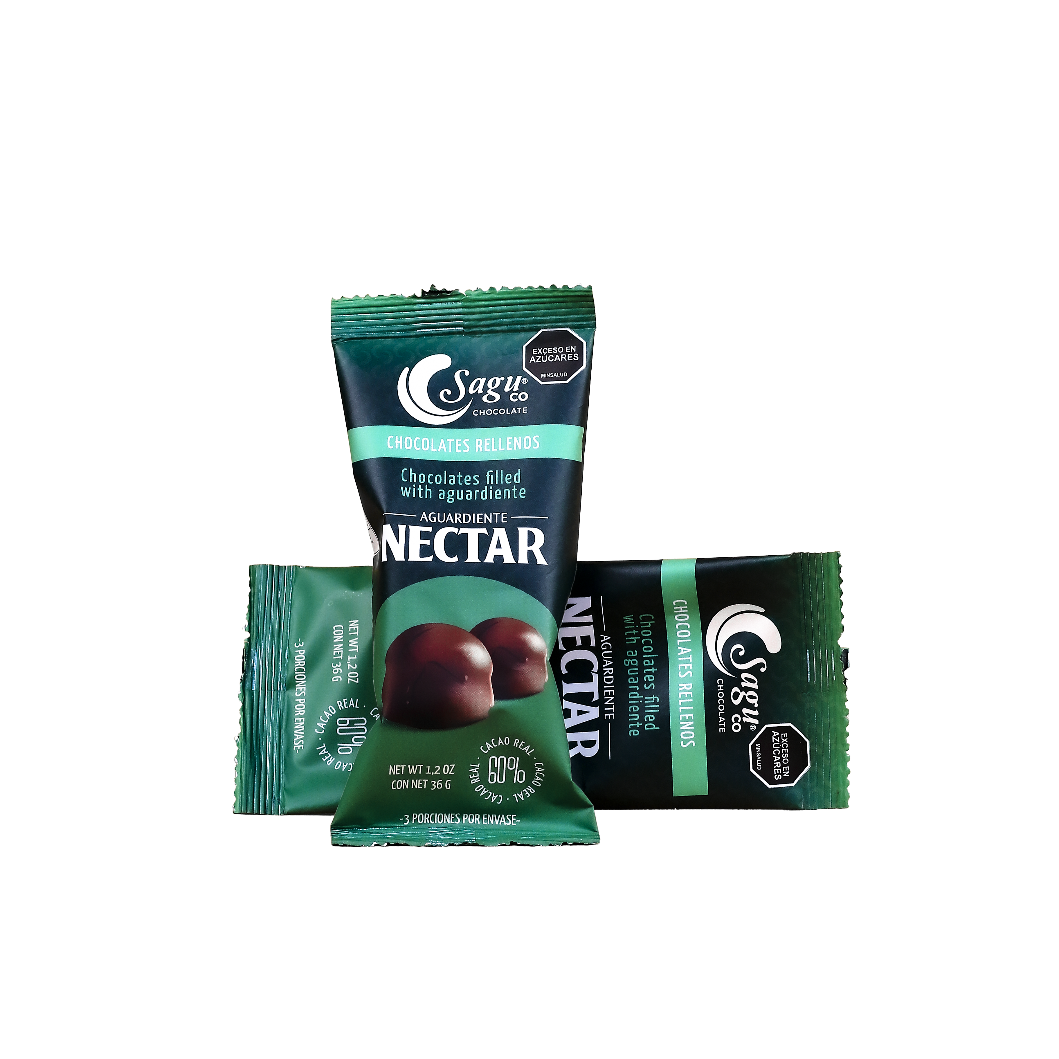 Bombones de Aguardiente Néctar 36g