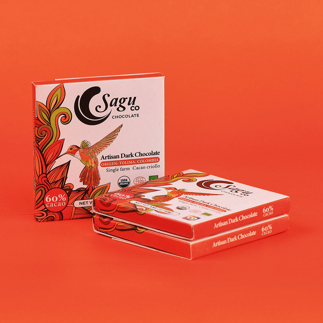 Chocolate Premium 60% de Cacao Criollo 40g