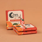 Chocolate Premium 60% de cacao con fresa y naranja 40g