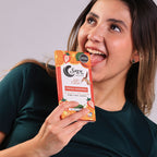 Chocolate Premium 60% de cacao con fresa y naranja 80g