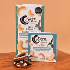 Chocolate Premium 60% de cacao con marañón y sal marina 40g