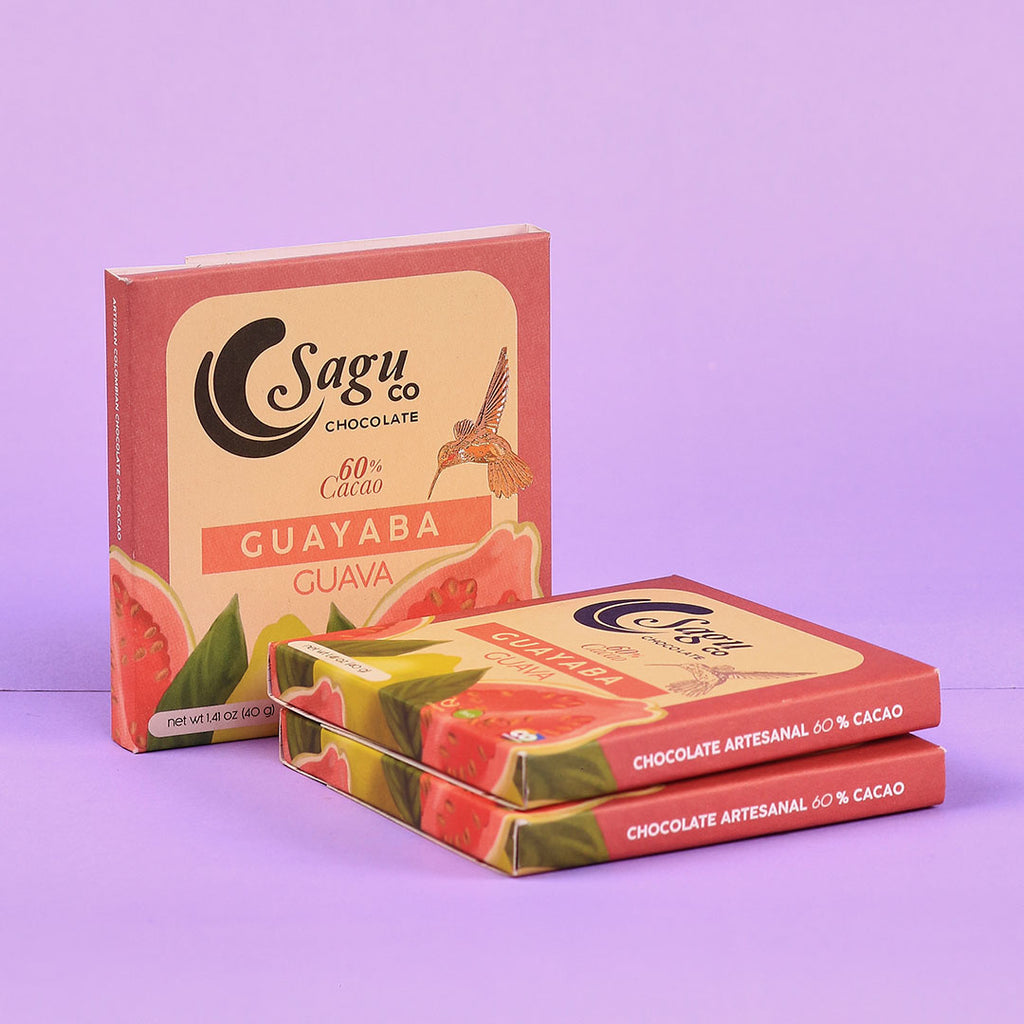 Chocolate Premium 60% de cacao con guayaba (Bocadillo) 40g