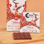Chocolate premium Sagu 80% de cacao, Sin azucar – Sugar free 40g