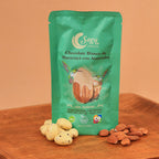 Chocolate blanco de maracuyá con almendra Sin azúcar Sugar free 60g