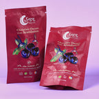 Chocolate oscuro 60% de cacao con arándanos 60g