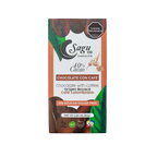 Chocolate Premium 40% de cacao con café Sin azúcar Sugar free 80g