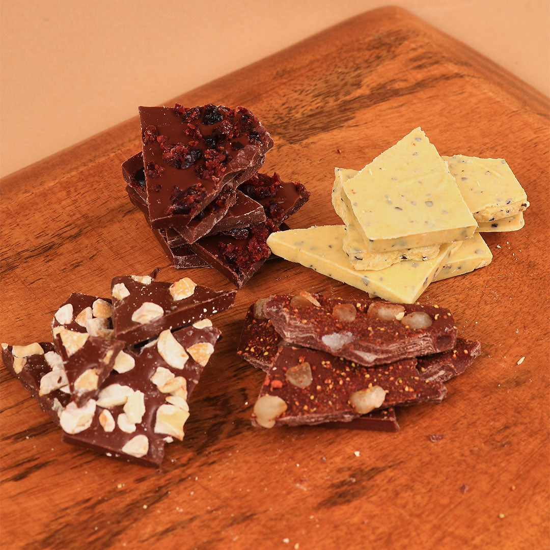 Chocolate blanco con maracuyá Sin azúcar Sugar free 40g