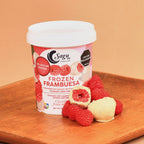 Chocolates congelados Cookies & Cream con frambuesa Sin azúcar Sugar free 150g x 3 uni