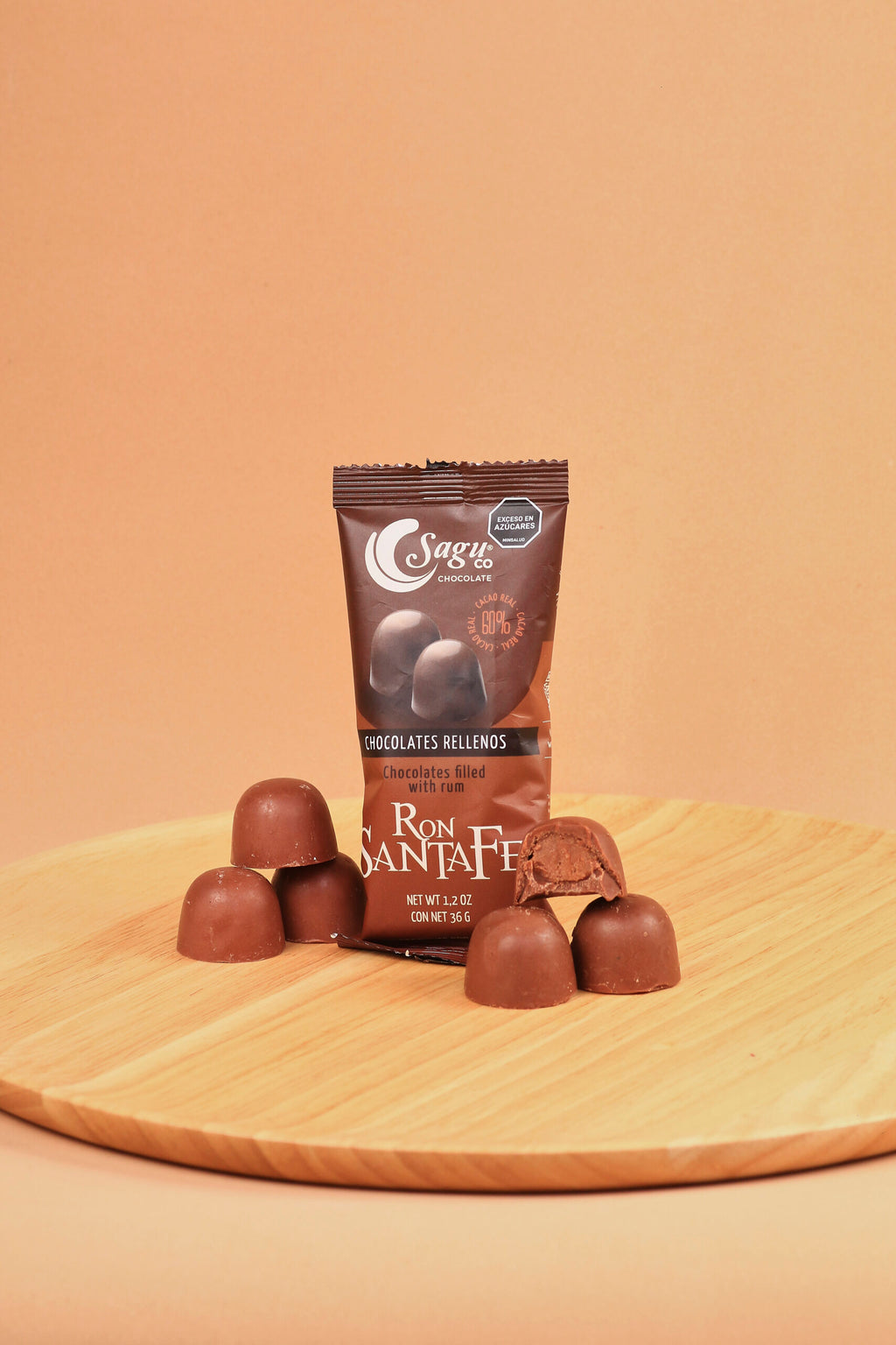 Bombones de Ron Santa Fe 36g