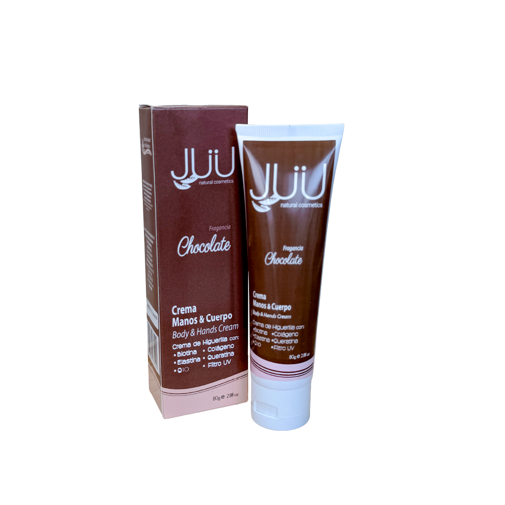 Crema hidrante JUU manos y cuerpo Tu momento dulce de cuidado diario