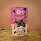 Chocolate de leche con Café - Cappuccino 40% cacao Sin azúcar - 60g