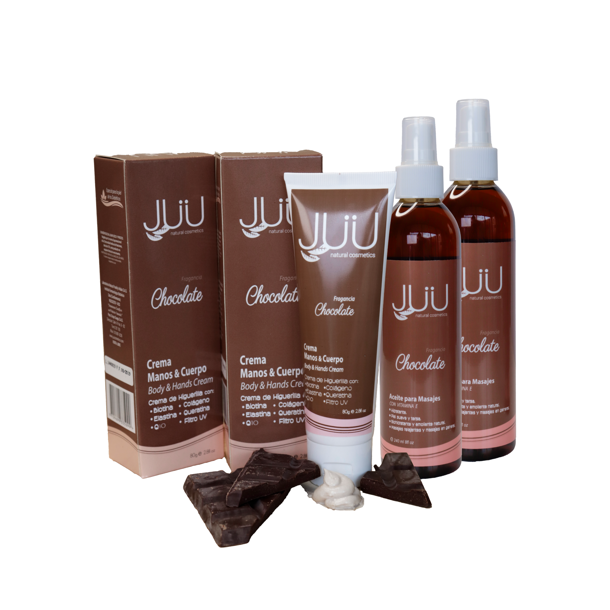 Tu Ritual de Cuidado con Aroma a Chocolate crema y aceite
