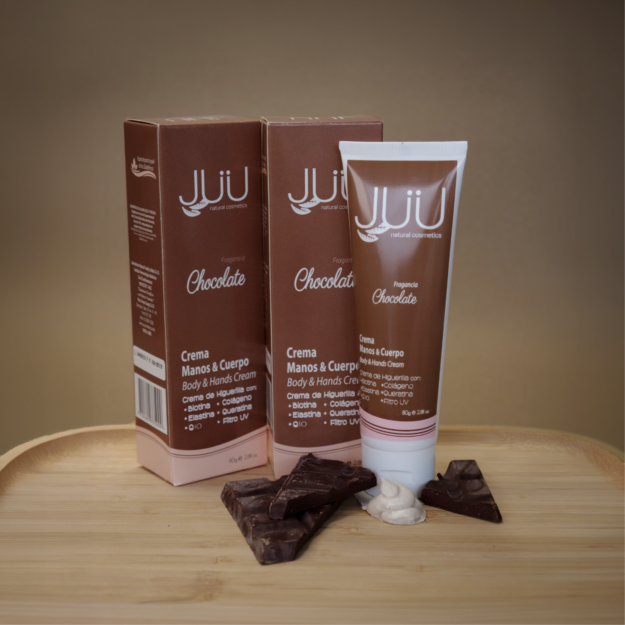 Tu Ritual de Cuidado con Aroma a Chocolate crema y aceite