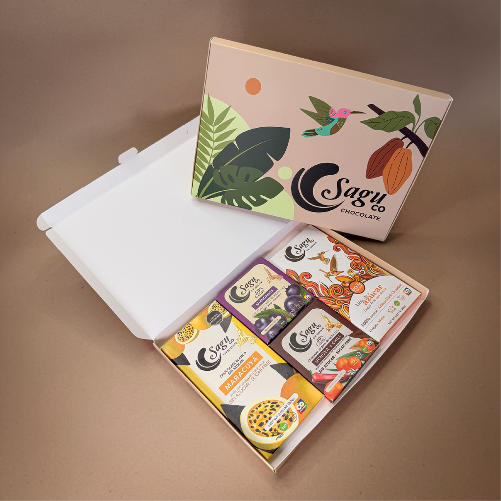 Caja de Regalo 6 Chocolates de 40g – ¡El Regalo Perfecto para Sorprender!