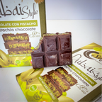 Chocolate Dubai con pistacho 60% cacao -  80g